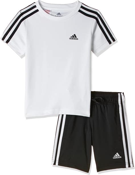 Weiße adidas Sportanzüge für Kinder online shoppen 